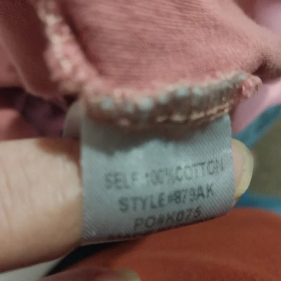 AEMI+CO Elegant Frayed Hem Button-Up Shirt - Dusty Pink Esposedseam Raw - Picture 10 of 11